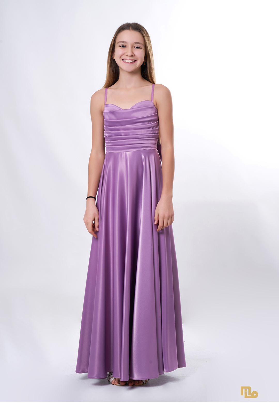 Milo Çocuk Abiye Modeli  UZUN ELBİSE 